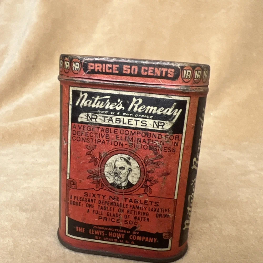 Vintage Advertising Tin NR- Tablets